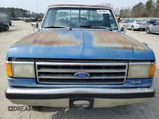 1990 Ford F-150 with VIN 1FTEF14N6LNB21235, listed as a Copart auction lot 46149815 with 76,777 mi miles and Salvage Title. Bid and sale history available at carsss.com. Image 5.