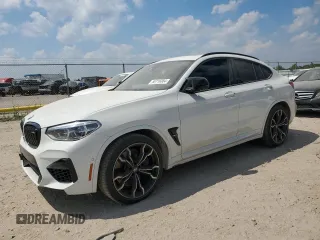 2020 BMW X4 M with VIN 5YMUJ0C03LLA99775, listed as a Copart auction lot 58716884 with 60,544 mi miles and Salvage Title. Bid and sale history available at carsss.com. Image 1.