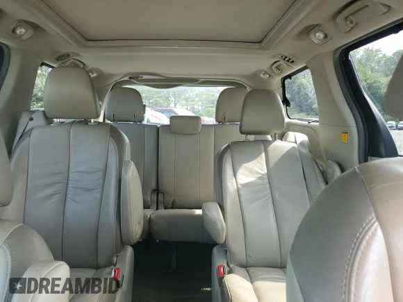 2011 Toyota Sienna XLE AAS with VIN 5TDYK3DC5BS094699, listed as a Copart auction lot 61583905 with 245,035 mi miles and Salvage title. Bid and sale history available at DreamBid. Image 10.