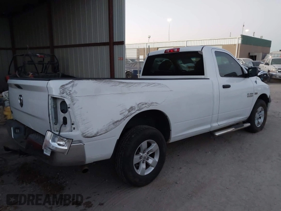 2013 Ram 1500 Tradesman z VIN 3C6JR6DT8DG504967, wystawiony jako IAAI lot #41001788 z przebiegiem 146 747 mil mil oraz . Historia ofert i sprzedaży dostępna na DreamBid. Obrazek 4.