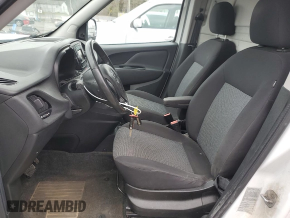 2015 Ram ProMaster City Cargo Tradesman with VIN ZFBERFAT5F6A72377, listed as a Copart auction lot 49512234 with 106,773 mi miles and Salvage Title. Bid and sale history available at carsss.com. Image 7.