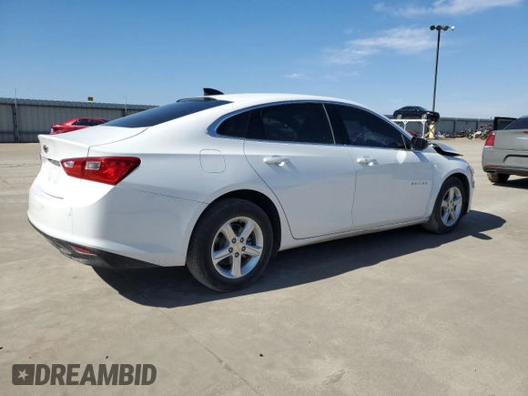 2024 Chevrolet Malibu LS with VIN 1G1ZB5ST8RF199548, listed as a Copart auction lot 45311205 with 18,232 mi miles and Clean Title. Bid and sale history available at DreamBid. Image 3.