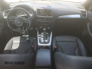 2014 Audi SQ5 with VIN WA1VGBFP5EA074284, listed as a Copart auction lot 62753075 with 82,875 mi miles and Salvage title. Bid and sale history available at DreamBid. Image 8.