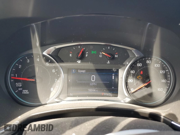 2024 Chevrolet Equinox LT with VIN 3GNAXUEG2RL247363, listed as a Copart auction lot 48898345 with 16,244 mi miles and Salvage Title. Bid and sale history available at DreamBid. Image 9.