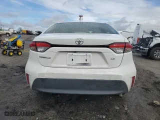 2023 Toyota Corolla LE with VIN JTDB4MEE4P3009298, listed as a Copart auction lot 48905545 with 19,807 mi miles and Salvage Title. Bid and sale history available at carsss.com. Image 6.