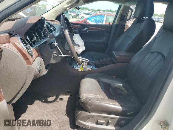 2014 Buick Enclave Premium with VIN 5GAKRCKD4EJ144427, listed as a Copart auction lot 53866595 with 150,755 mi miles and Salvage Title. Bid and sale history available at DreamBid. Image 7.