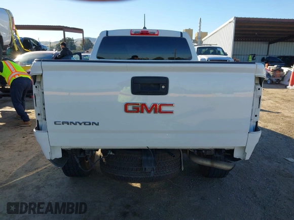 2015 GMC Canyon 2WD with VIN 1GTG5AE39F1140916, listed as a IAAI auction lot 41298357 with 96,050 mi miles and . Bid and sale history available at DreamBid. Image 17.