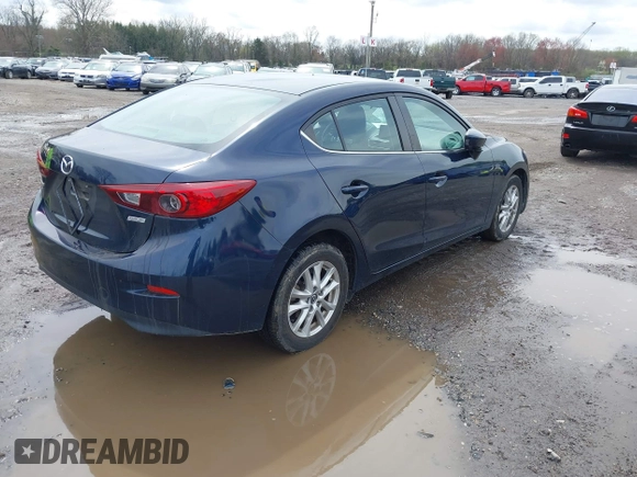 2016 Mazda Mazda3 i Sport with VIN 3MZBM1U71GM327067, listed as a IAAI auction lot 41965177 with 83,245 mi miles. Bid and sale history available at carsss.com. Image 4.