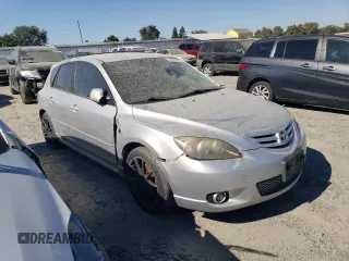 2006 Mazda 3 S Sport with VIN JM1BK144961517189, listed as a Copart auction lot 62963454 with 197,377 mi miles and Clean Title. Bid and sale history available at DreamBid. Image 4.