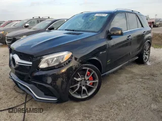 2016 Mercedes-Benz GLE 63 S AMG with VIN 4JGDA7FB7GA631599, listed as a Copart auction lot 75509274 with 52,183 mi miles and Non repairable. Bid and sale history available at DreamBid. Image 1.
