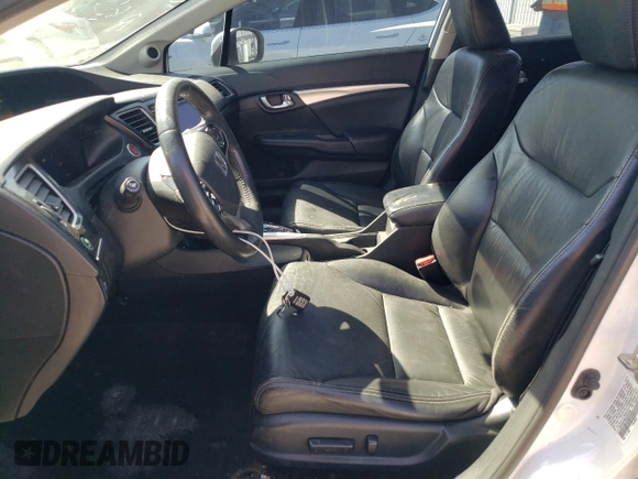 2014 Honda Civic EX-L with VIN 19XFB2F96EE200188, listed as a Copart auction lot 54687825 with 152,439 mi miles and Salvage Title. Bid and sale history available at DreamBid. Image 7.