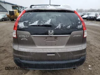 2012 Honda CR-V EX-L with VIN 5J6RM4H79CL063633, listed as a Copart auction lot 52341555 with 257,628 mi miles and Clean Title. Bid and sale history available at carsss.com. Image 6.