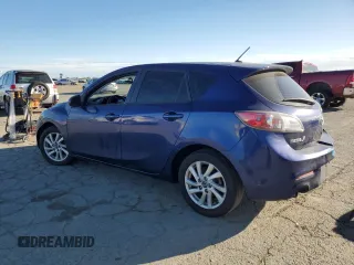 2013 Mazda 3 i Touring with VIN JM1BL1L81D1711486, listed as a Copart auction lot 48133775 with 179,398 mi miles and Salvage Title. Bid and sale history available at carsss.com. Image 2.