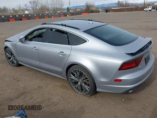 2016 Audi A7 3.0 Prestige with VIN WAU2GAFC4GN040099, listed as a IAAI auction lot 41844495 with 76,133 mi miles. Bid and sale history available at carsss.com. Image 3.