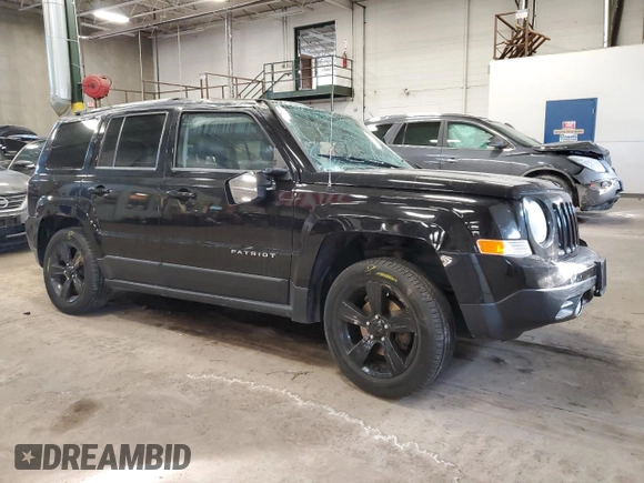 2012 Jeep Patriot Limited with VIN 1C4NJRCB7CD603870, listed as a Copart auction lot 44593145 with 147,676 mi miles and Salvage Title. Bid and sale history available at carsss.com. Image 4.