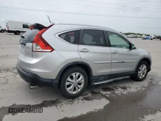 2012 Honda CR-V EX-L with VIN JHLRM4H77CC002810, listed as a Copart auction lot 54560385 with 122,349 mi miles and Salvage Title. Bid and sale history available at carsss.com. Image 3.