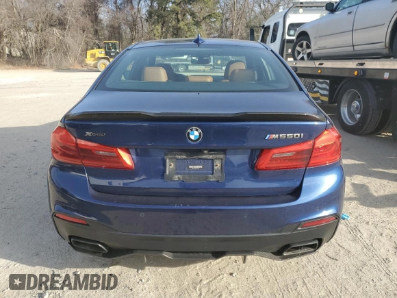 2020 BMW 5 Series M550i xDrive с VIN WBAJS7C02LCE21157, выставлен на аукционе Copart как лот 87420314 с пробегом 65 919 миль миль и Списание • Salvage title. История ставок и продаж доступна на DreamBid. Изображение 6.