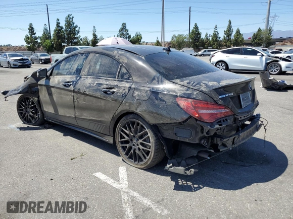 2018 Mercedes-Benz CLA with VIN WDDSJ5CB4JN682021, listed as a Copart auction lot 67926304 with 40,205 mi miles and Salvage Title. Bid and sale history available at carsss.com. Image 2.