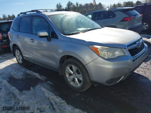 2015 Subaru Forester 2.5i Premium with VIN JF2SJADC9FH420514, listed as a IAAI auction lot 41703915 with 216,082 mi miles. Bid and sale history available at carsss.com. Image 1.