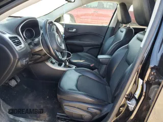 2018 Jeep Compass Altitude with VIN 3C4NJDBB4JT284021, listed as a Copart auction lot 48971345 with 87,559 mi miles and Salvage Title. Bid and sale history available at carsss.com. Image 7.