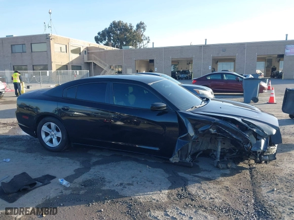2014 Dodge Charger SE with VIN 2C3CDXBGXEH353860, listed as a IAAI auction lot 41819065 with 158,774 mi miles. Bid and sale history available at carsss.com. Image 12.