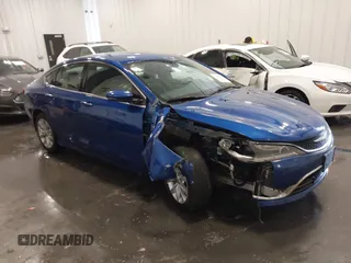 2015 Chrysler 200 C with VIN 1C3CCCCB7FN544899, listed as a IAAI auction lot 41896057 with 163,115 mi miles and . Bid and sale history available at carsss.com. Image 1.
