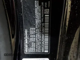2021 BMW M4 Competition with VIN WBS33AZ0XMCG66716, listed as a Copart auction lot 44862645 with Not Provided miles and Salvage Title. Bid and sale history available at carsss.com. Image 15.