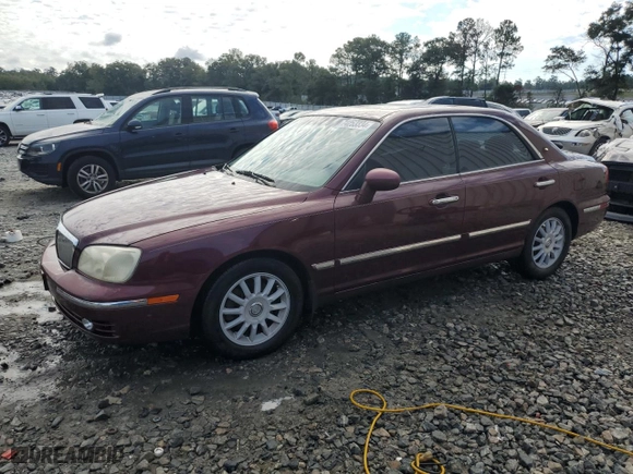 2005 Hyundai XG350 with VIN KMHFU45E15A382868, listed as a Copart auction lot 74253334 with NaN miles and Salvage Title. Bid and sale history available at carsss.com. Image 1.