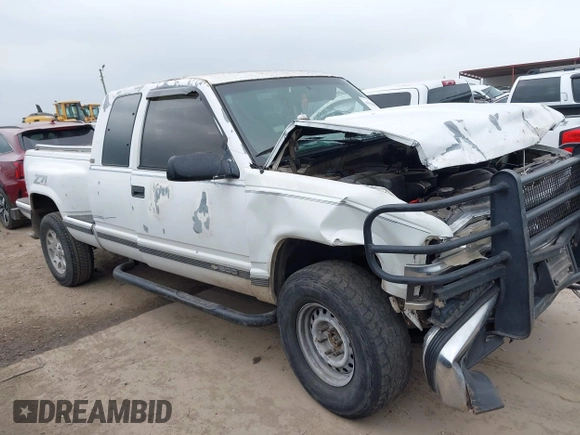 1995 Chevrolet Silverado 1500 with VIN 1GCEK19K0SE155342, listed as a IAAI auction lot 41944089 with 278,439 mi miles and . Bid and sale history available at DreamBid. Image 1.
