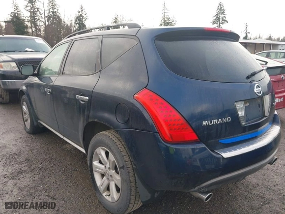 2006 Nissan Murano SL with VIN JN8AZ08W86W535607, listed as a IAAI auction lot 41754643 with 172,691 mi miles. Bid and sale history available at carsss.com. Image 3.