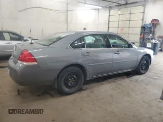 2008 Chevrolet Impala LS z VIN 2G1WB58N289125836, wystawiony jako Copart lot #57127295 z przebiegiem Nie podano mil oraz Szkoda całkowita • Salvage title. Historia ofert i sprzedaży dostępna na DreamBid. Obrazek 3.