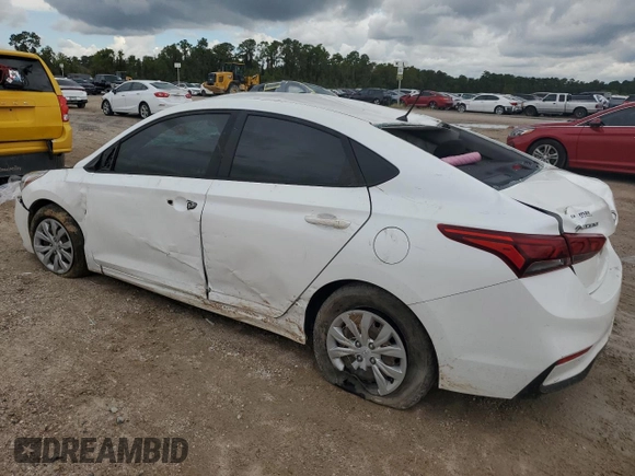 2019 Hyundai Accent SE with VIN 3KPC24A36KE067915, listed as a Copart auction lot 64745104 with 122,745 mi miles and Salvage Title. Bid and sale history available at carsss.com. Image 2.
