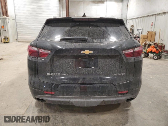 2020 Chevrolet Blazer Premier with VIN 3GNKBLRS6LS622082, listed as a Copart auction lot 88433345 with 103,064 mi miles and Salvage title. Bid and sale history available at DreamBid. Image 6.