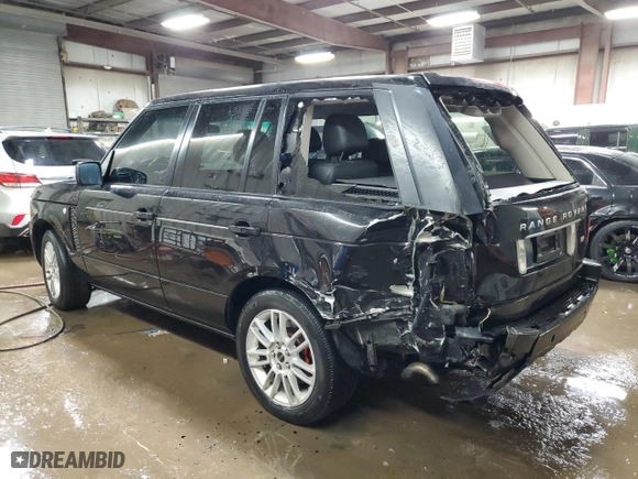 2012 Land Rover Range Rover HSE with VIN SALME1D46CA377381, listed as a Copart auction lot 44067365 with 163,735 mi miles and Salvage Title. Bid and sale history available at carsss.com. Image 2.