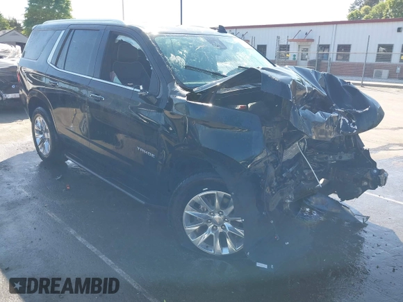 2023 Chevrolet Tahoe Premier with VIN 1GNSCSKD6PR520373, listed as a IAAI auction lot 41995216 with Not provided miles and . Bid and sale history available at DreamBid. Image 1.