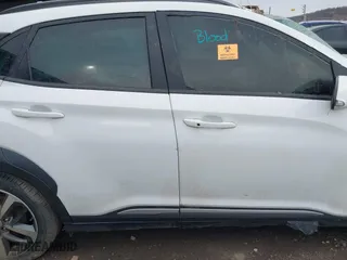 2021 Hyundai Kona Ultimate with VIN KM8K5CA58MU721649, listed as a IAAI auction lot 41215632 with 1 mi miles. Bid and sale history available at carsss.com. Image 14.