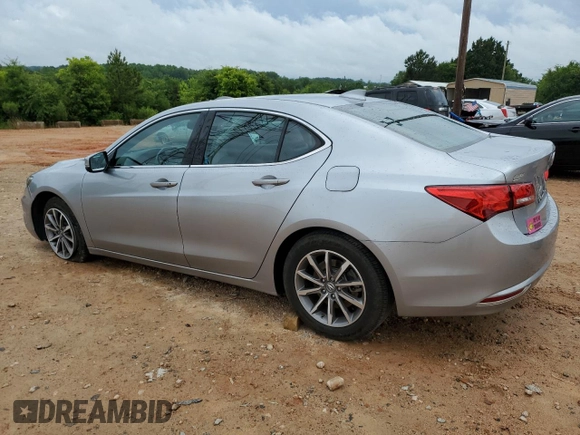 2020 Acura TLX with VIN 19UUB1F32LA007597, listed as a Copart auction lot 58562355 with 77,754 mi miles and Salvage title. Bid and sale history available at DreamBid. Image 2.