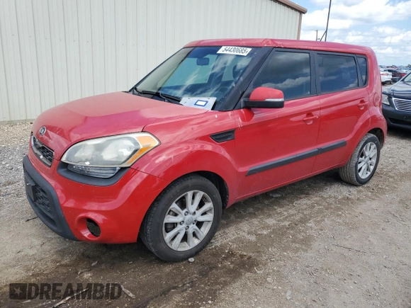2013 Kia Soul ! with VIN KNDJT2A60D7630043, listed as a Copart auction lot 54430685 with 199,100 mi miles and Clean Title. Bid and sale history available at carsss.com. Image 1.