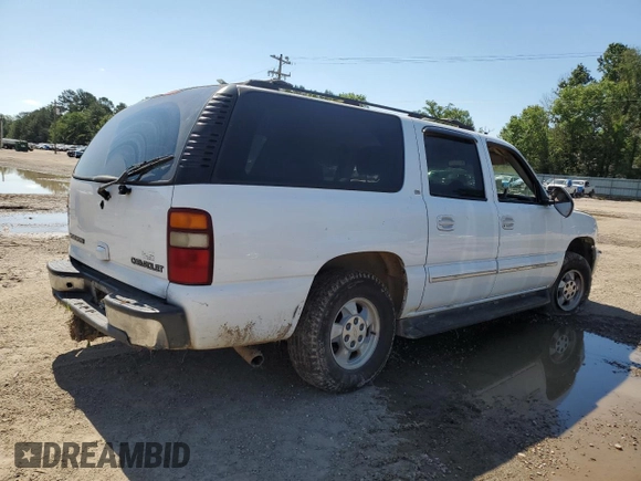 2003 Chevrolet Suburban LT with VIN 3GNEC16Z03G101118, listed as a Copart auction lot 56486765 with Not provided miles and Salvage title. Bid and sale history available at DreamBid. Image 3.