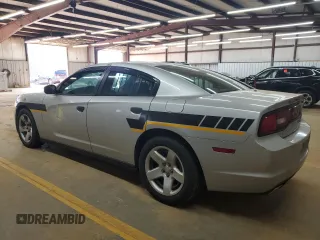 2013 Dodge Charger Police with VIN 2C3CDXAT6DH642327, listed as a Copart auction lot 50945865 with 179,229 mi miles and Salvage Title. Bid and sale history available at DreamBid. Image 2.