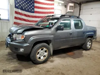 2011 Honda Ridgeline RT with VIN 5FPYK1F25BB451951, listed as a Copart auction lot 85645474 with 105,534 mi miles and Salvage Title. Bid and sale history available at carsss.com. Image 1.