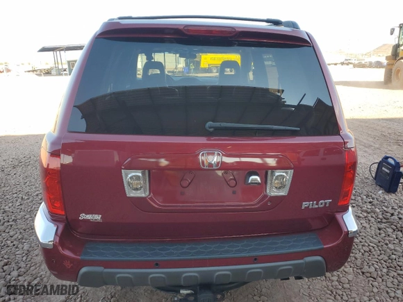2005 Honda Pilot EX-L with NAVI with VIN 2HKYF18775H510784, listed as a Copart auction lot 84649424 with 152,273 mi miles and Salvage Title. Bid and sale history available at carsss.com. Image 6.