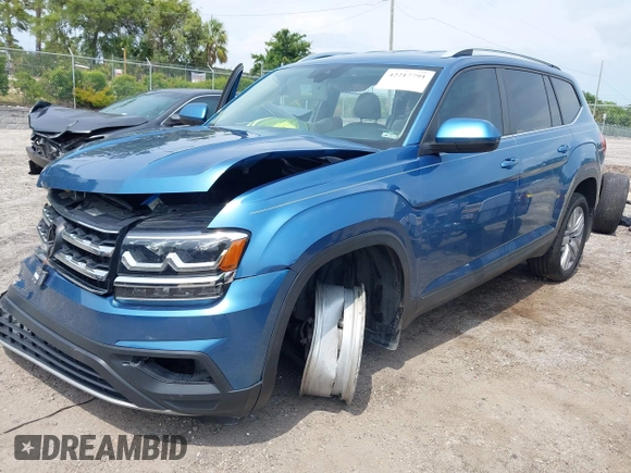 2019 Volkswagen Atlas SE z VIN 1V2WR2CA5KC524650, wystawiony jako IAAI lot #42217791 z przebiegiem 92 571 mil mil oraz . Historia ofert i sprzedaży dostępna na DreamBid. Obrazek 16.