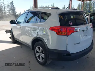 2014 Toyota RAV4 XLE with VIN JTMRFREV6EJ002755, listed as a IAAI auction lot 42021556 with 133,570 mi miles. Bid and sale history available at carsss.com. Image 3.