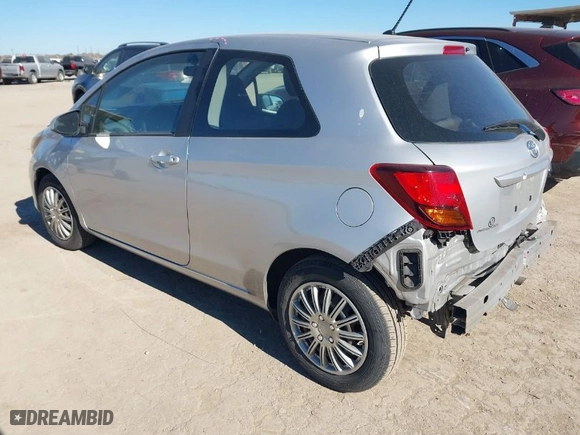 2015 Toyota Yaris L with VIN VNKJTUD38FA020465, listed as a IAAI auction lot 41416577 with 142,751 mi miles. Bid and sale history available at carsss.com. Image 3.