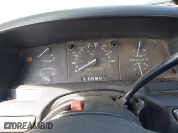 1994 Ford F-150 with VIN 1FTEX14N5RKA40427, listed as a IAAI auction lot 42100522 with 202,585 mi miles. Bid and sale history available at carsss.com. Image 7.