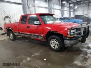 2001 Chevrolet Silverado 1500 LT with VIN 1GCEK19TX1E212461, listed as a Copart auction lot 45410455 with 228,556 mi miles and Clean Title. Bid and sale history available at carsss.com. Image 4.