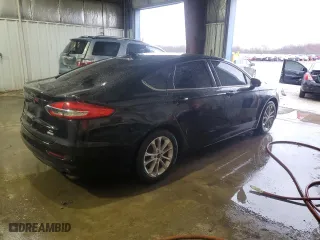 2019 Ford Fusion SE with VIN 3FA6P0HD7KR151262, listed as a Copart auction lot 47533685 with 112,920 mi miles and Salvage Title. Bid and sale history available at carsss.com. Image 3.