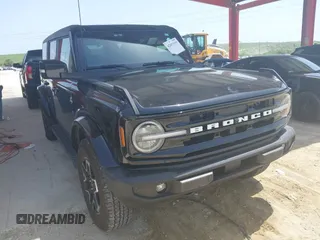 2024 Ford Bronco Outer Banks with VIN 1FMDE8BH2RLA78369, listed as a IAAI auction lot 42453115 with 3,931 mi miles and . Bid and sale history available at DreamBid. Image 1.