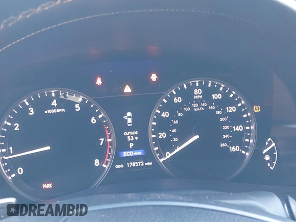2015 Lexus GS with VIN JTHCE1BL9FA006134, listed as a IAAI auction lot 41672738 with 178,572 mi miles. Bid and sale history available at carsss.com. Image 7.